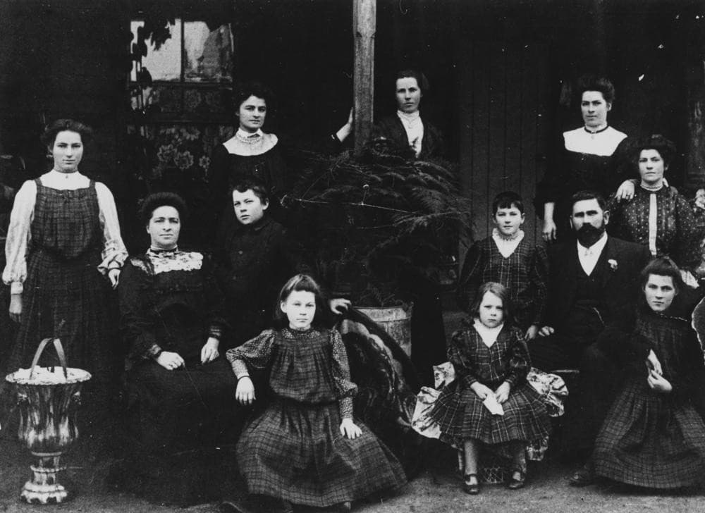 Original Historic farming scene